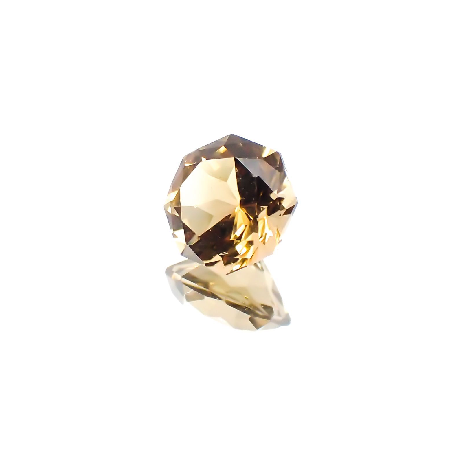 ◇オクタゴンカット◇イエロートルマリン SA(宝石名トルマリン)ブラジル産 0.55ct 識別済[231124204]5x5mm前後