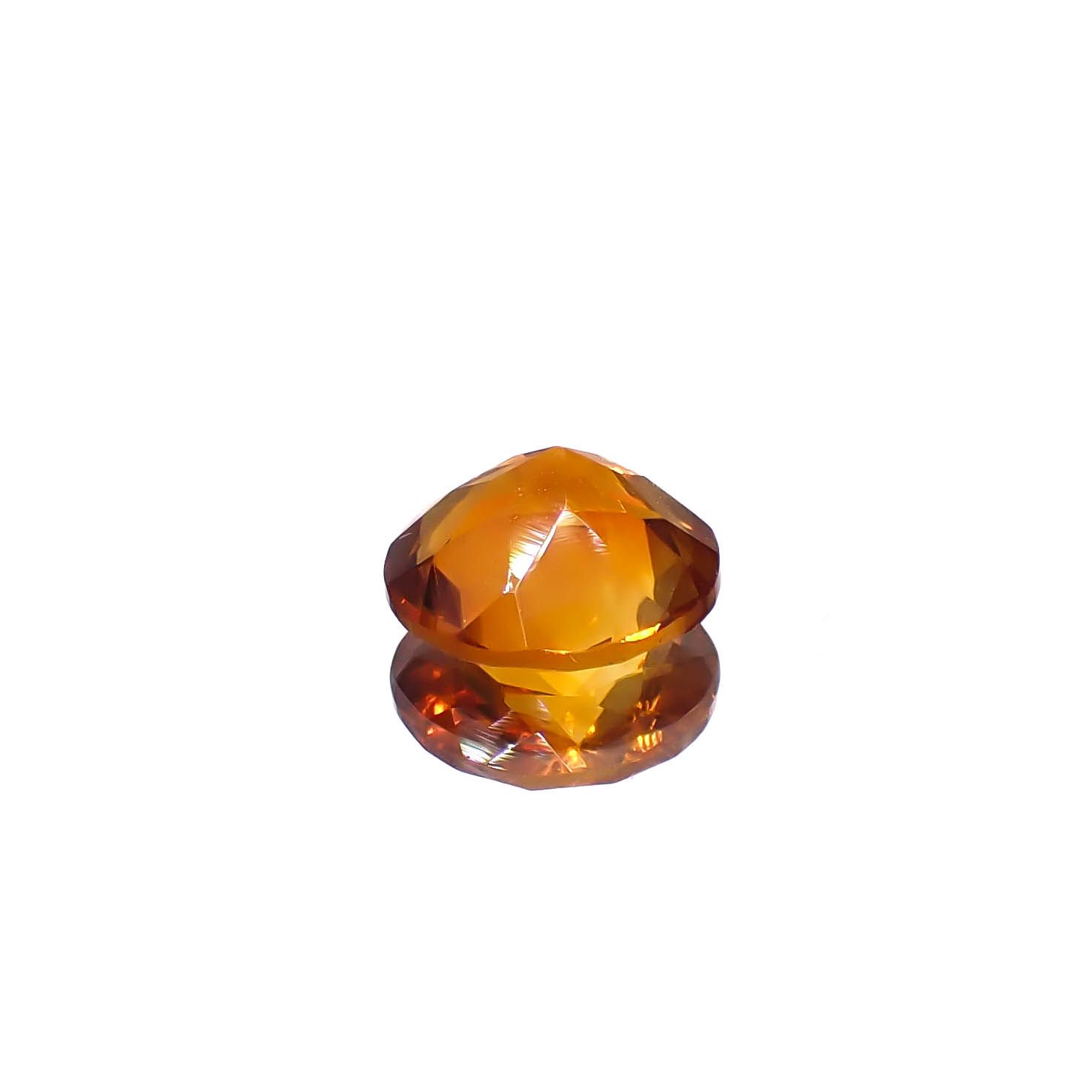 マデイラシトリン ブラジル・ミナスジェライス州産 1.44ct [250630573]8x8mm前後