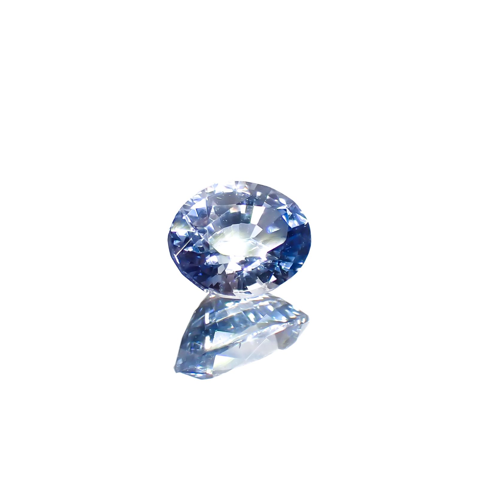 アイスブルーサファイア スリランカ産 0.42ct[240828661]5x3.9mm前後