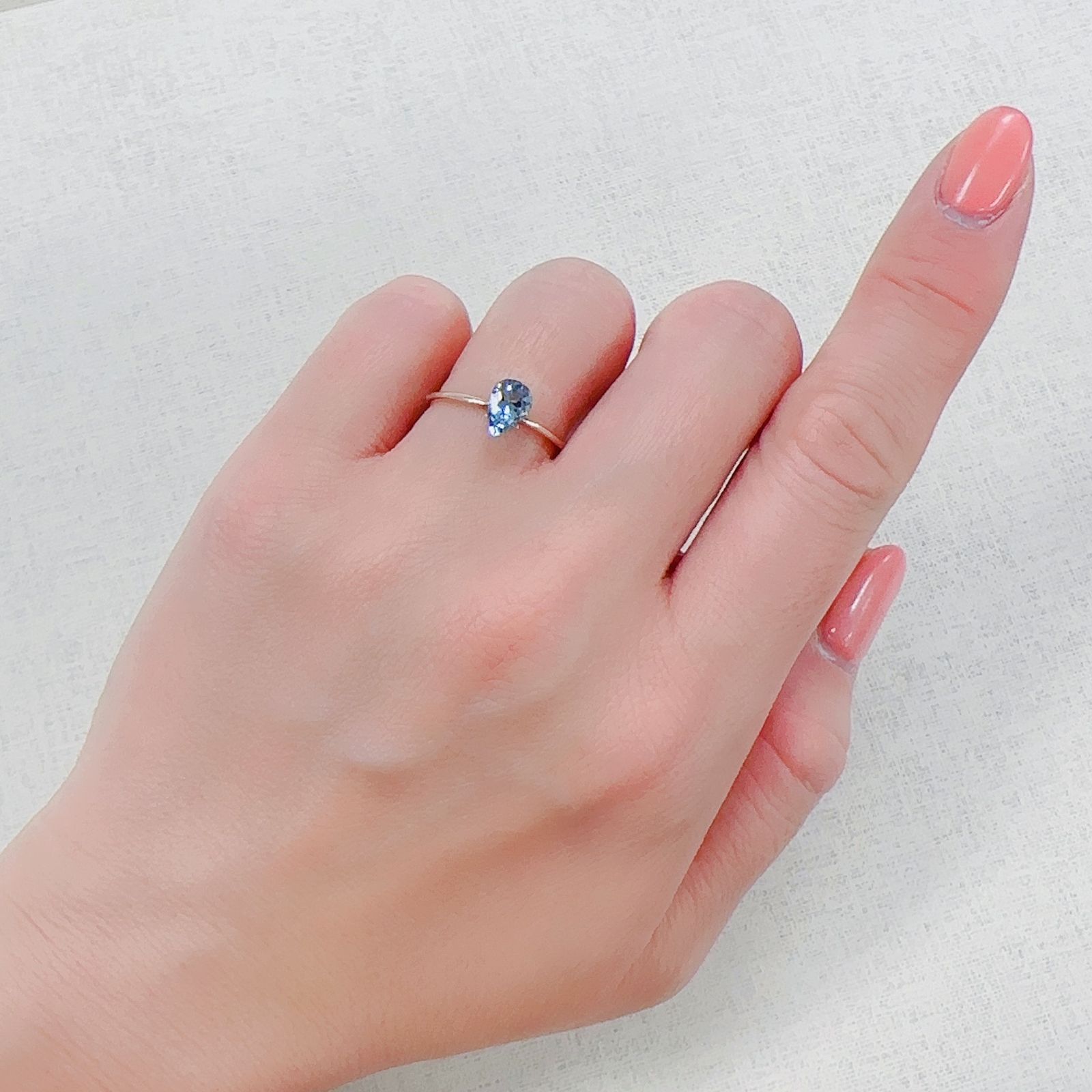 サンタマリアアクアマリン ブラジル産 0.56ct[230320963]7x4.8mm前後