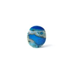 ブルーオパール ペルー産 10.97ct [250730726]16.9x14.5mm前後