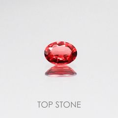 レッドスピネル タンザニア産 ルース 0.14ct[20073930]4×3mm前後