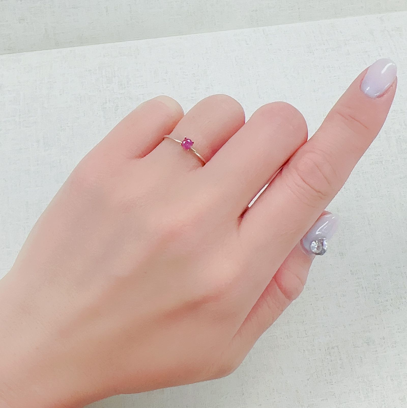 ウィンザーサファイア タンザニア・ウィンザー産 0.16ct[230421401]3.2x3.2mm前後