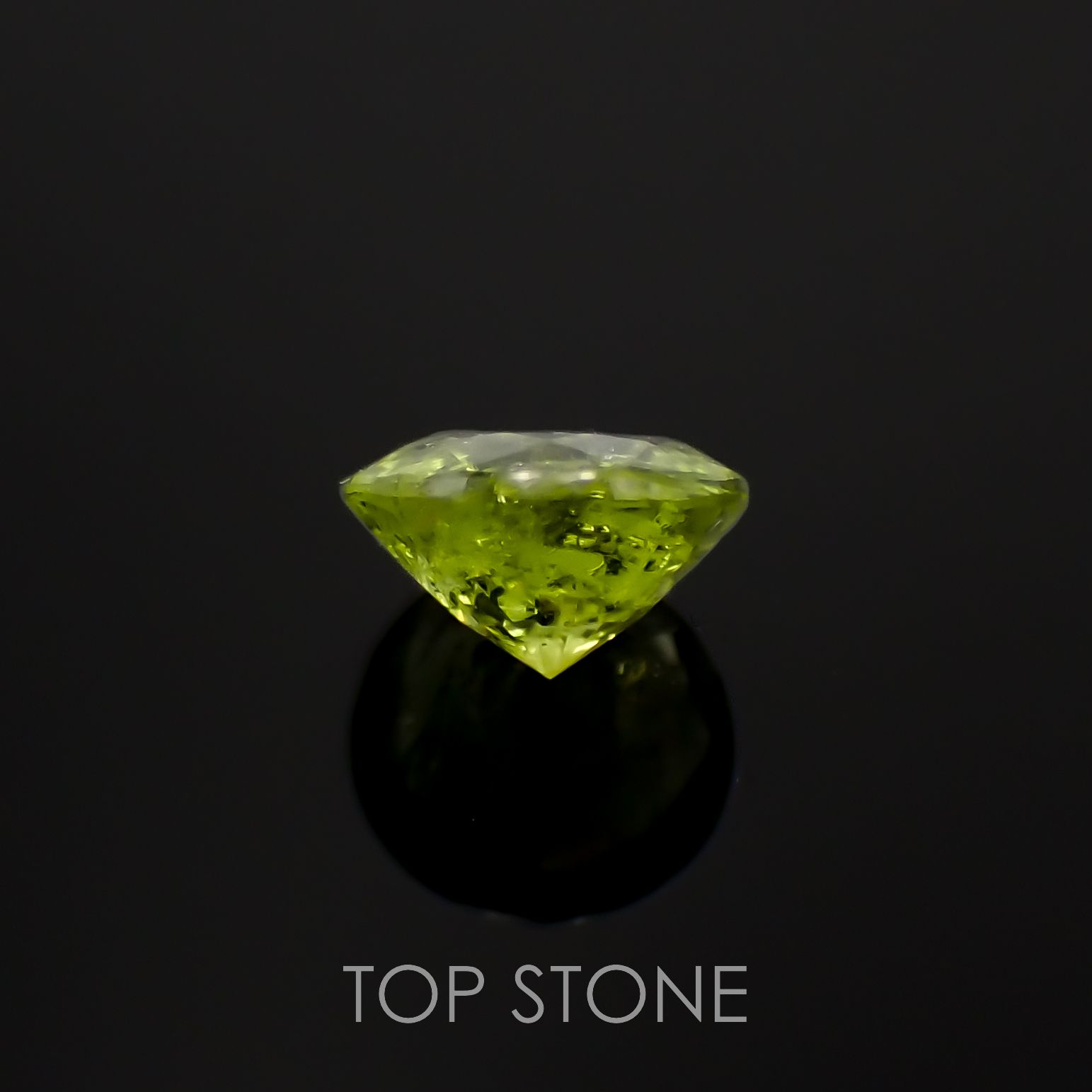 イリデッセンスクロムトルマリン(宝石名トルマリン)ケニア産 0.46ct 識別済[221119099]5x5mm前後