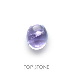 バイカラータンザナイト(宝石名バイカラー・ゾイサイト) タンザニア産 3.56ct 識別済[210812244]9.9×7.9mm前後