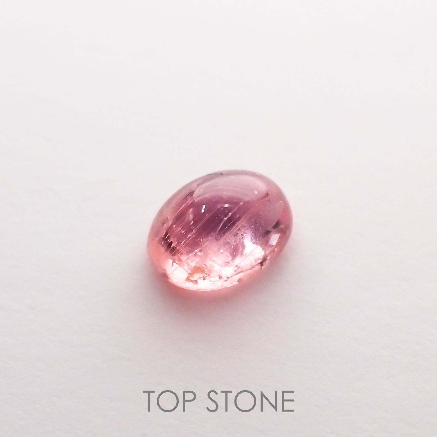 ペツォッタイト(ラズベリル)(宝石名ペツォッタイト) マダガスカル産 0.199ct ソ付(彩珠)[210611138]3.7×2.8mm前後
