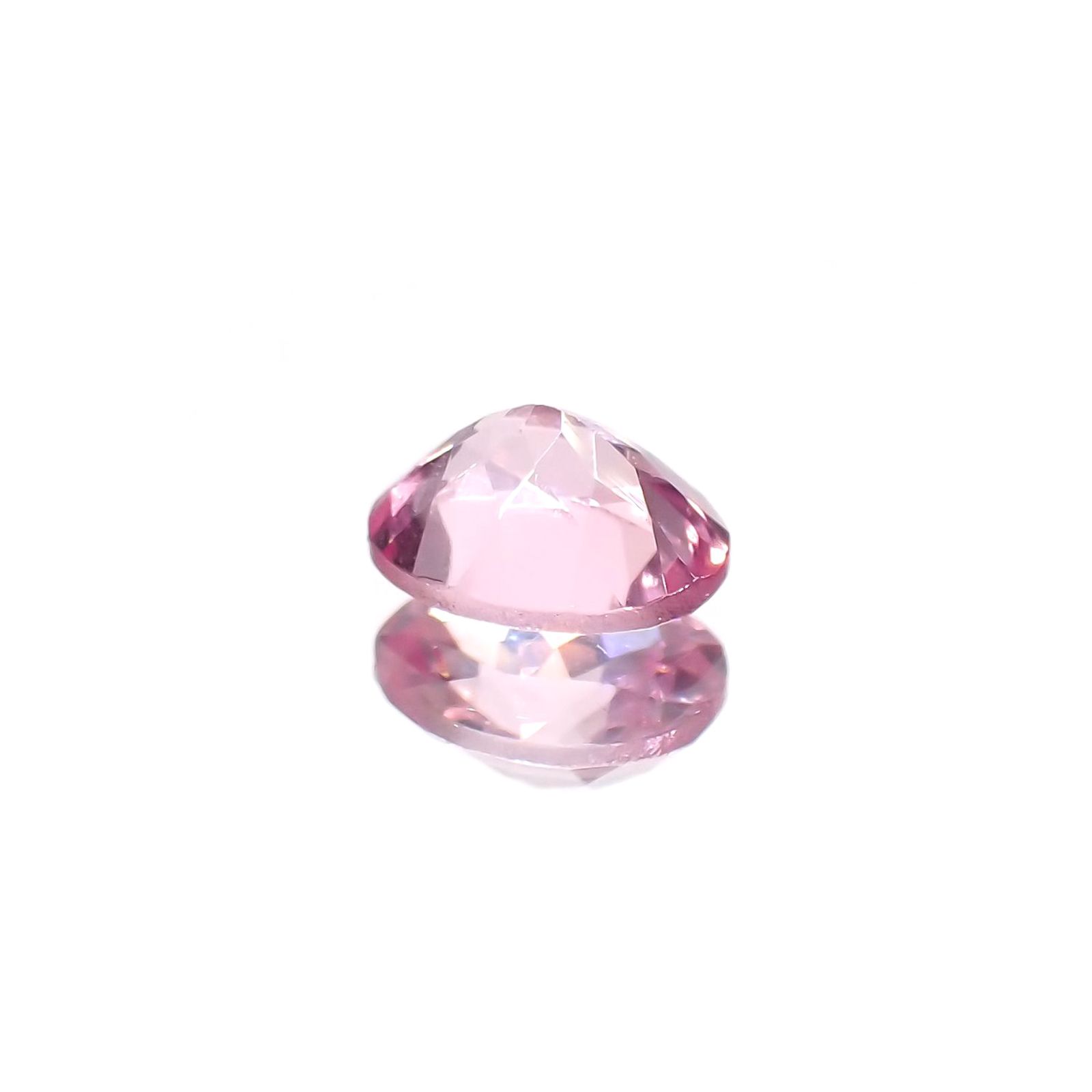 シルキーピンクスピネル タンザニア産 0.43ct [230421568]5x4mm前後