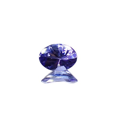 タンザナイト(宝石名タンザナイト)タンザニア産 0.69ct 識別済[240627891]6.7x4.9mm前後