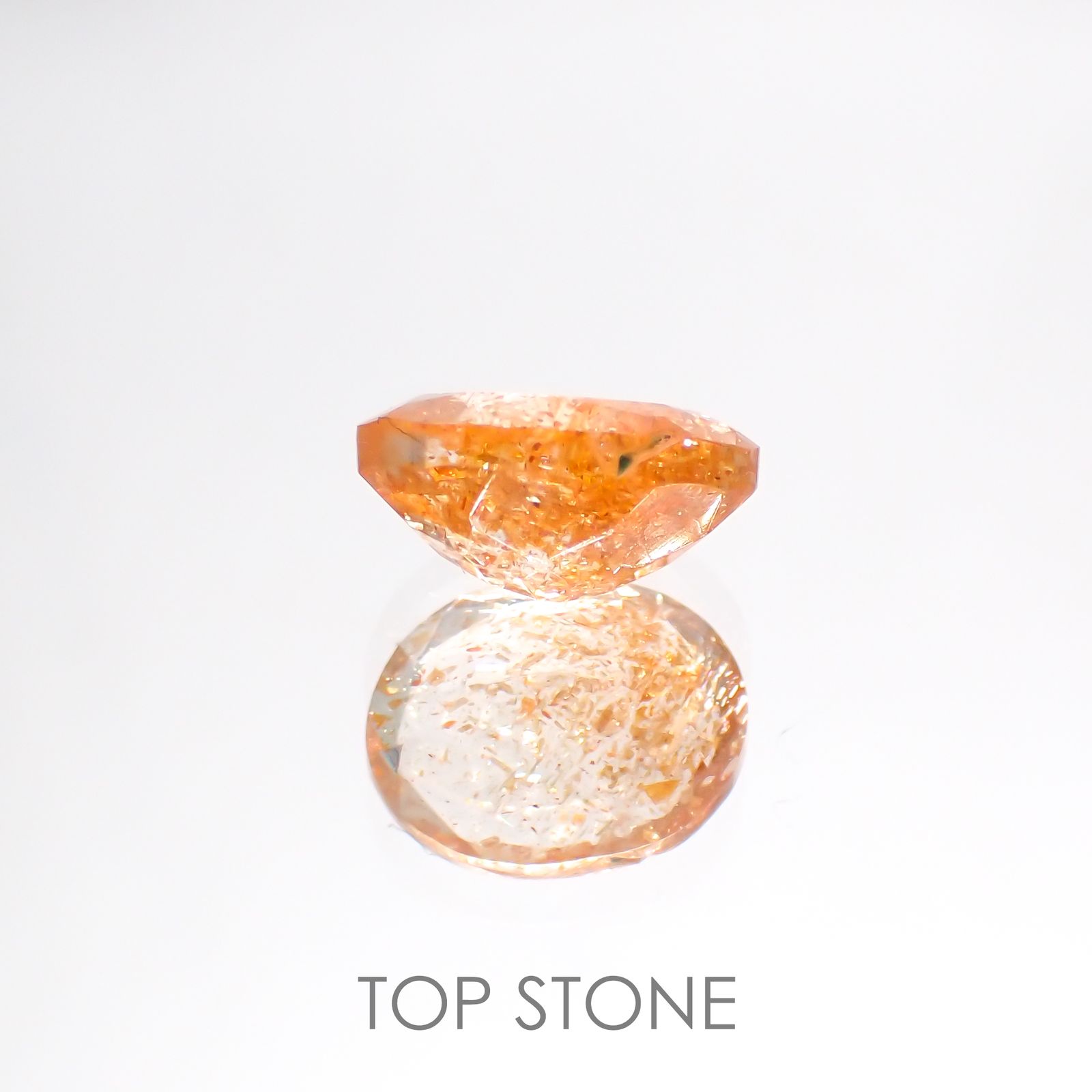 イリュージョンサンストーン インド産 1.79ct[220114216]8.9x7mm前後