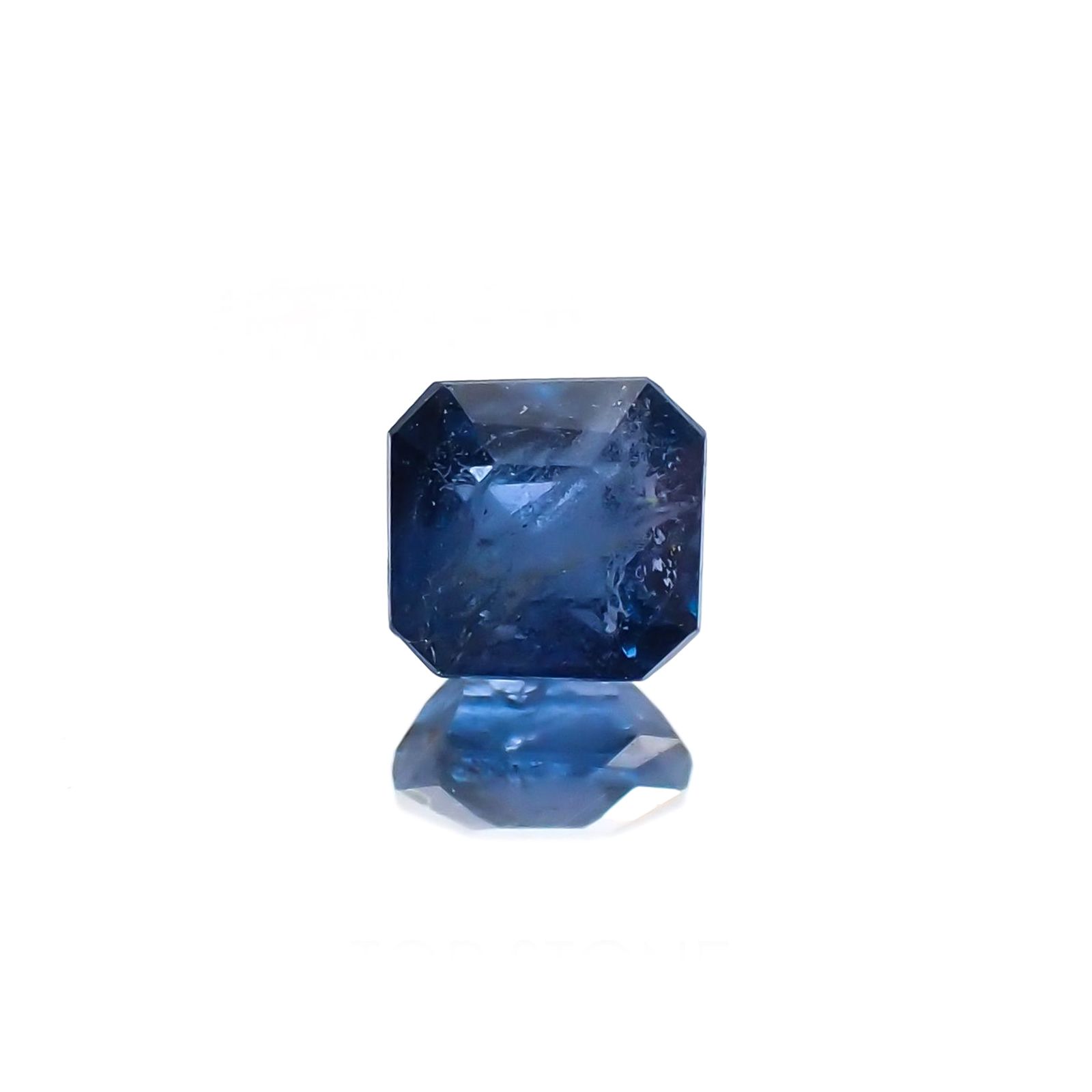 ガーナイト(宝石名 含コバルト・ガーナイト) ナイジェリア産 ソ付(彩珠) 0.398ct / 3.6x3.4mm前後 [260411552]