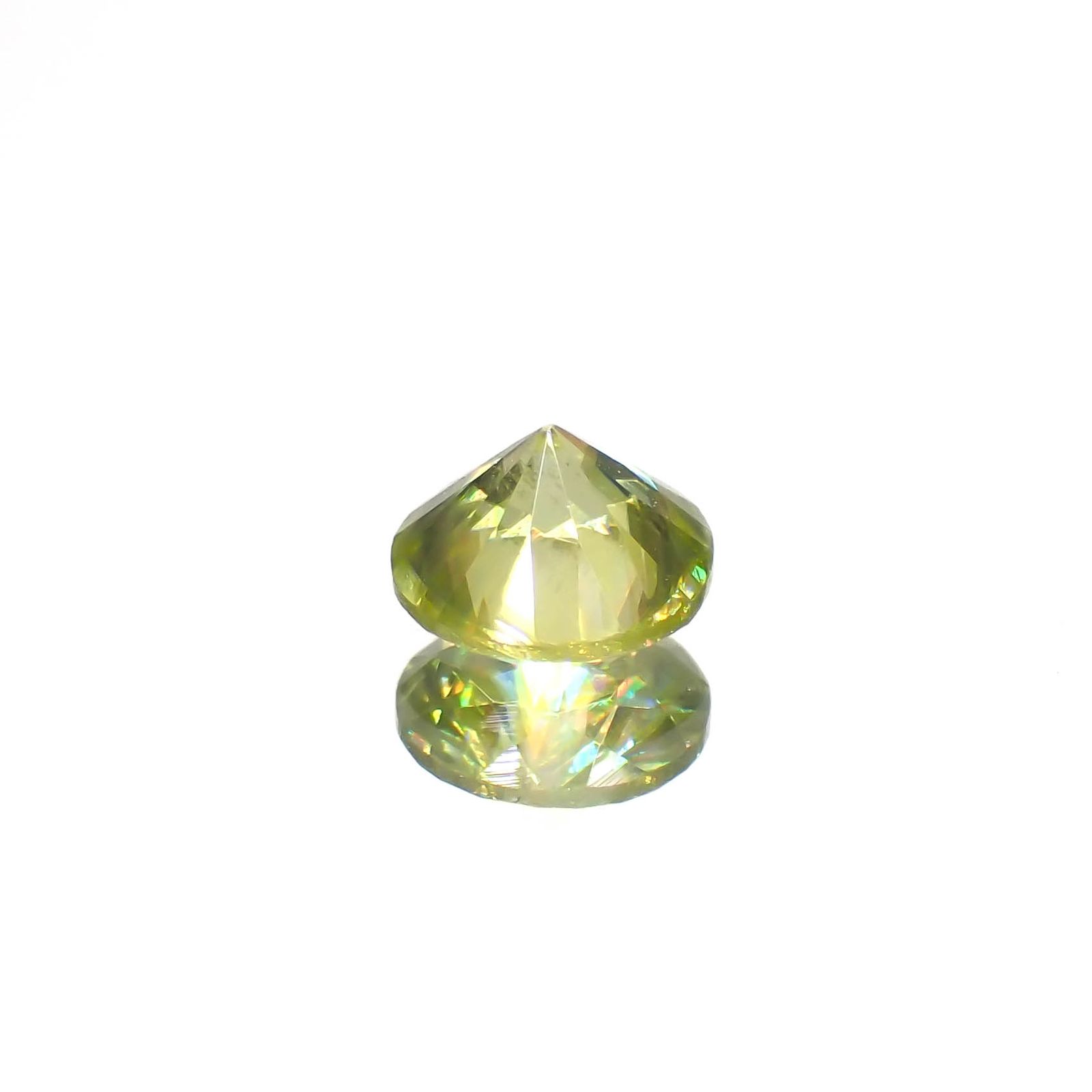 スフェーン(宝石名スフェーン)マダガスカル産 0.60ct 識別済[230522234]5.1x5.1mm前後