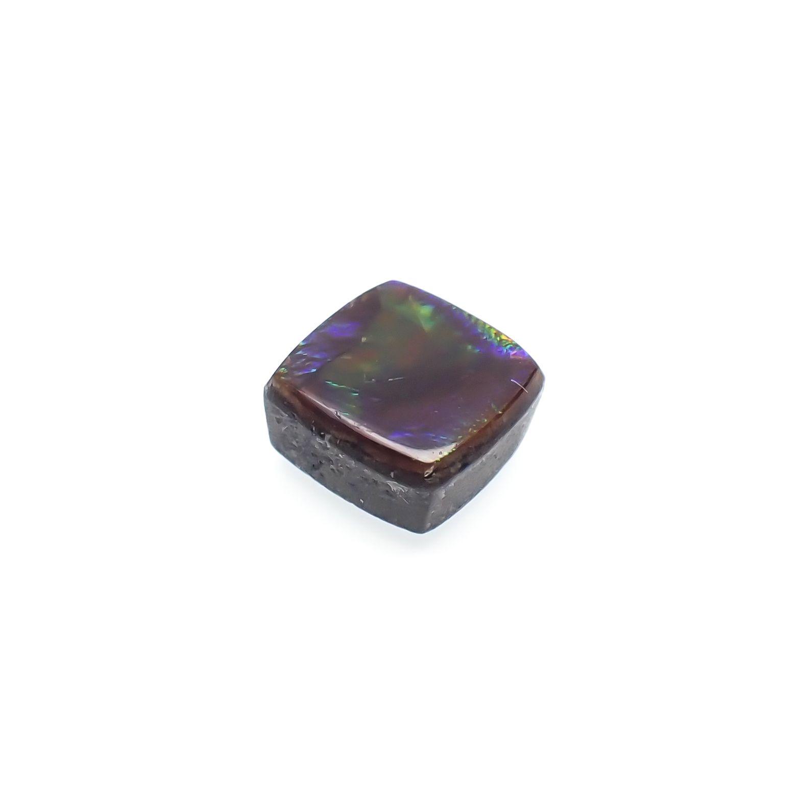 アンモライト トリプレット カナダ産 3.03ct[230823115]8.2x8.1mm前後