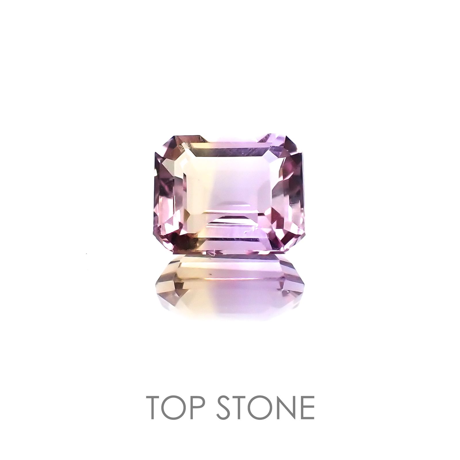 アメトリン ブラジル産 ルース 1.5ct[20118368]7.6×6.4mm前後