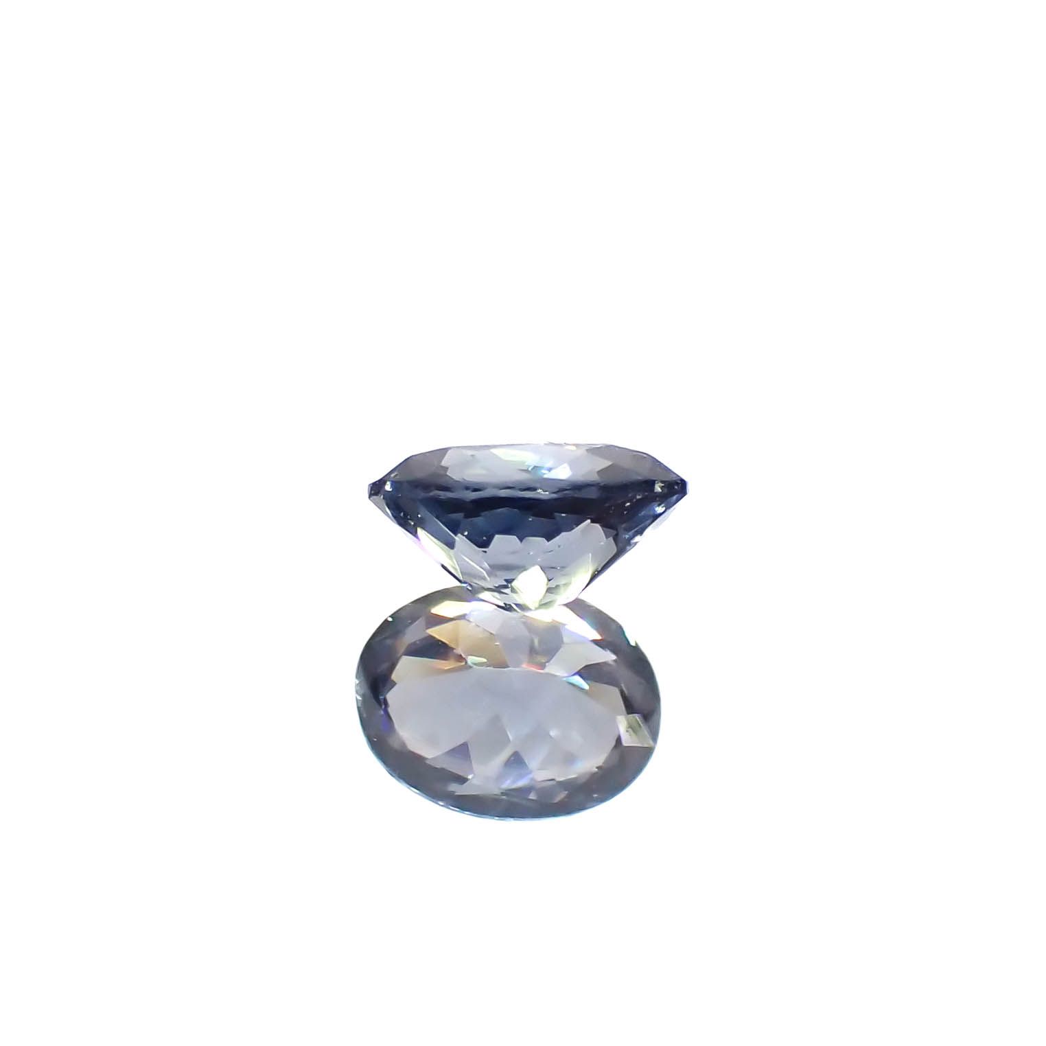 バイオレットスピネル(宝石名スピネル)ビルマ/マダガスカル産 0.35ct 識別済[230220665]4.8x3.7mm前後