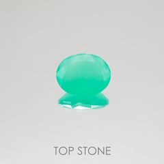 グリーンオパール 南アフリカ産 ルース 1.75ct[210510761]10×8mm前後