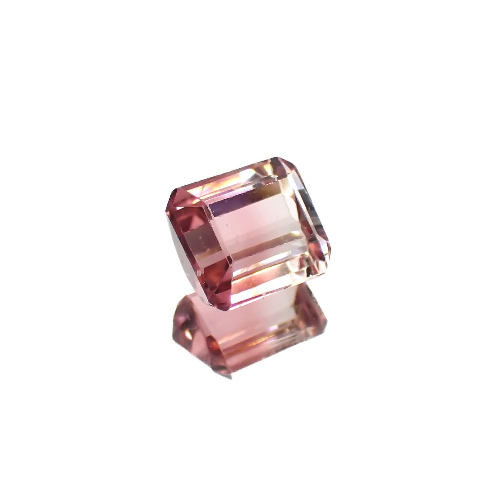 バイカラートルマリン(宝石名トルマリン)アフガニスタン産 1.53ct 識別済[221219559]6.2x6mm前後