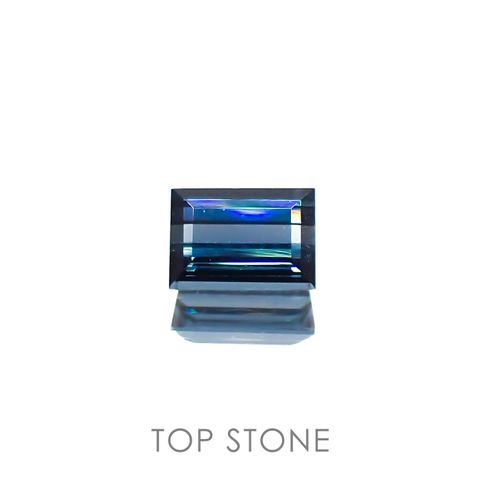 ティールブルースピネル ビルマ/マダガスカル産 0.21ct[230220623]3.9x2.7mm前後