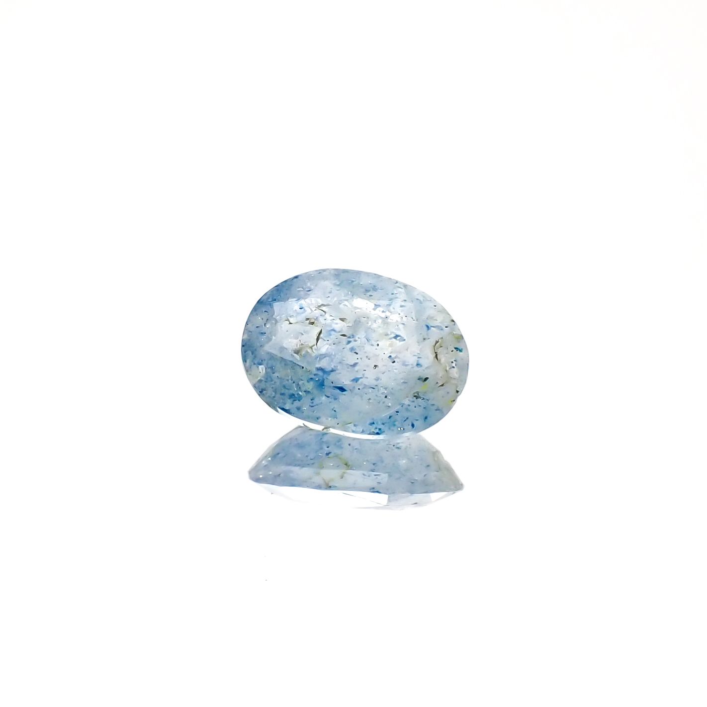 ラズライトインクォーツ アフガニスタン産 1.44ct[240125849]8.9x6.7mm前後