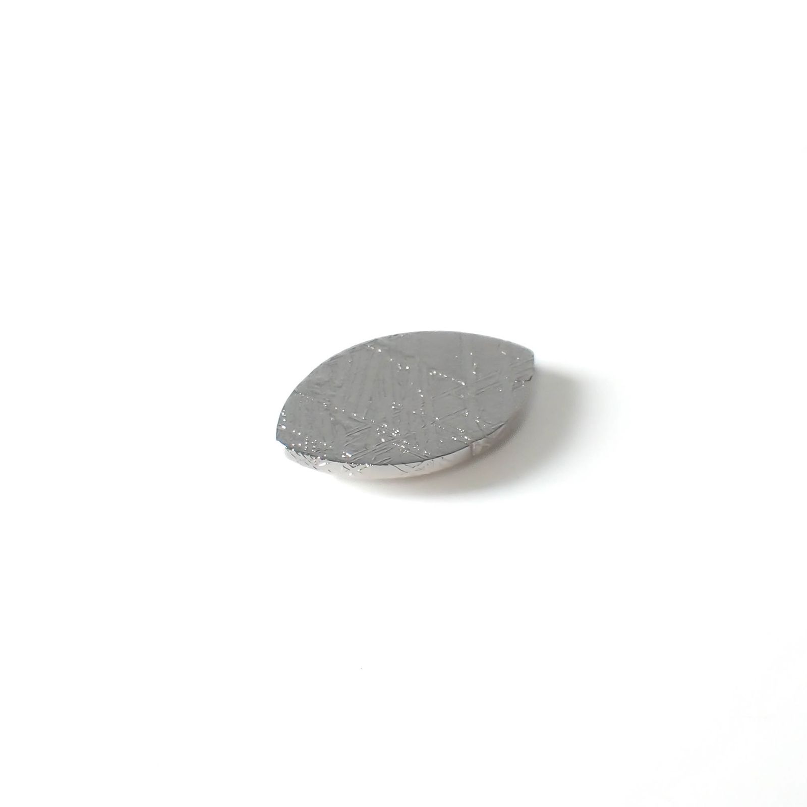 ムオニナルスタ隕石 発見地:スウェーデン 15.82ct[240125802]19.5x12.6mm前後