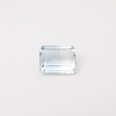 バイカラートパーズ 非加熱 ブラジル産 8.87ct / 13.2x10.6mm前後 [260331795]