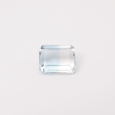 バイカラートパーズ 非加熱 ブラジル産 8.87ct / 13.2x10.6mm前後 [260331795]