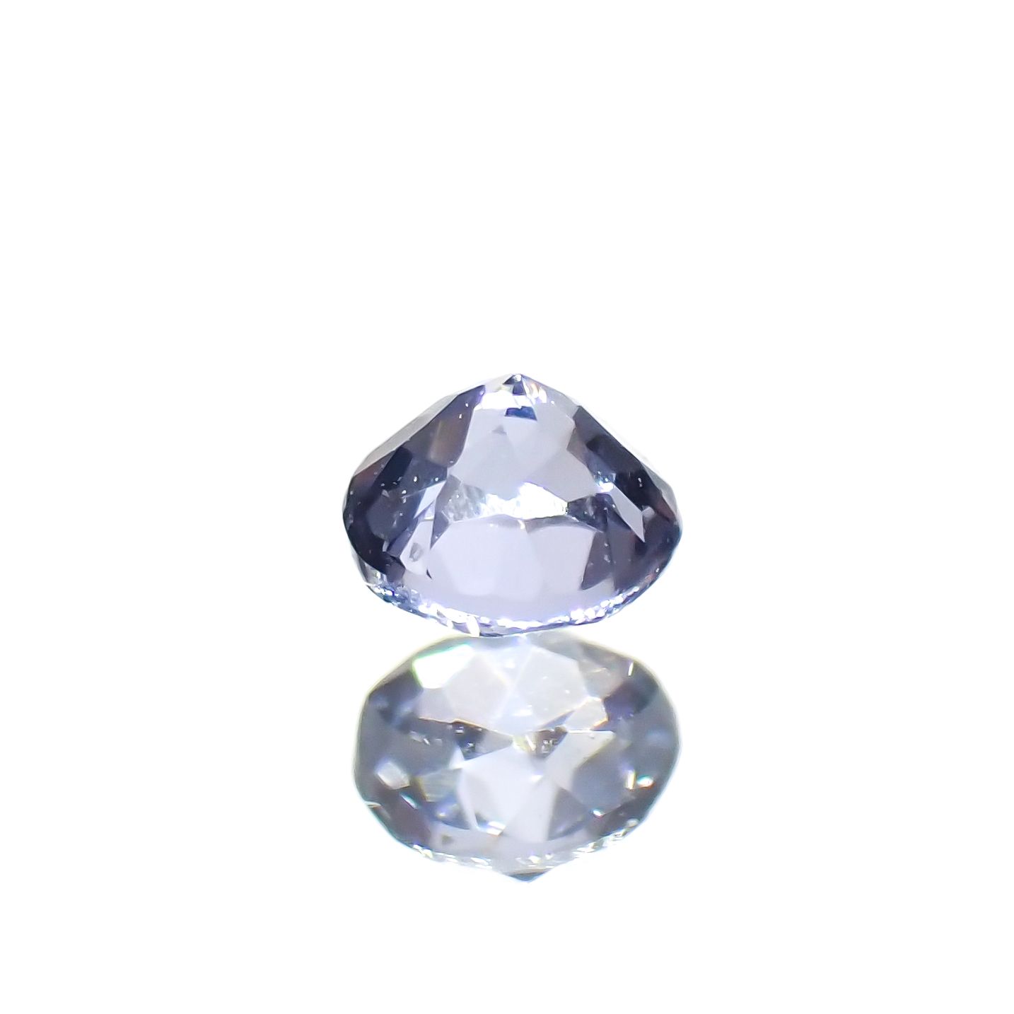 コバルトブルースピネル(宝石名ブルー・スピネル)タンザニア産 0.076ct ソ付(日独)[230622547]2.39x2.44mm前後