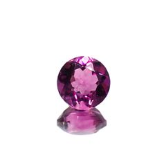 ピンクパープルフローライト 中国産 1.66ct[221018446]7.2x7.1mm前後