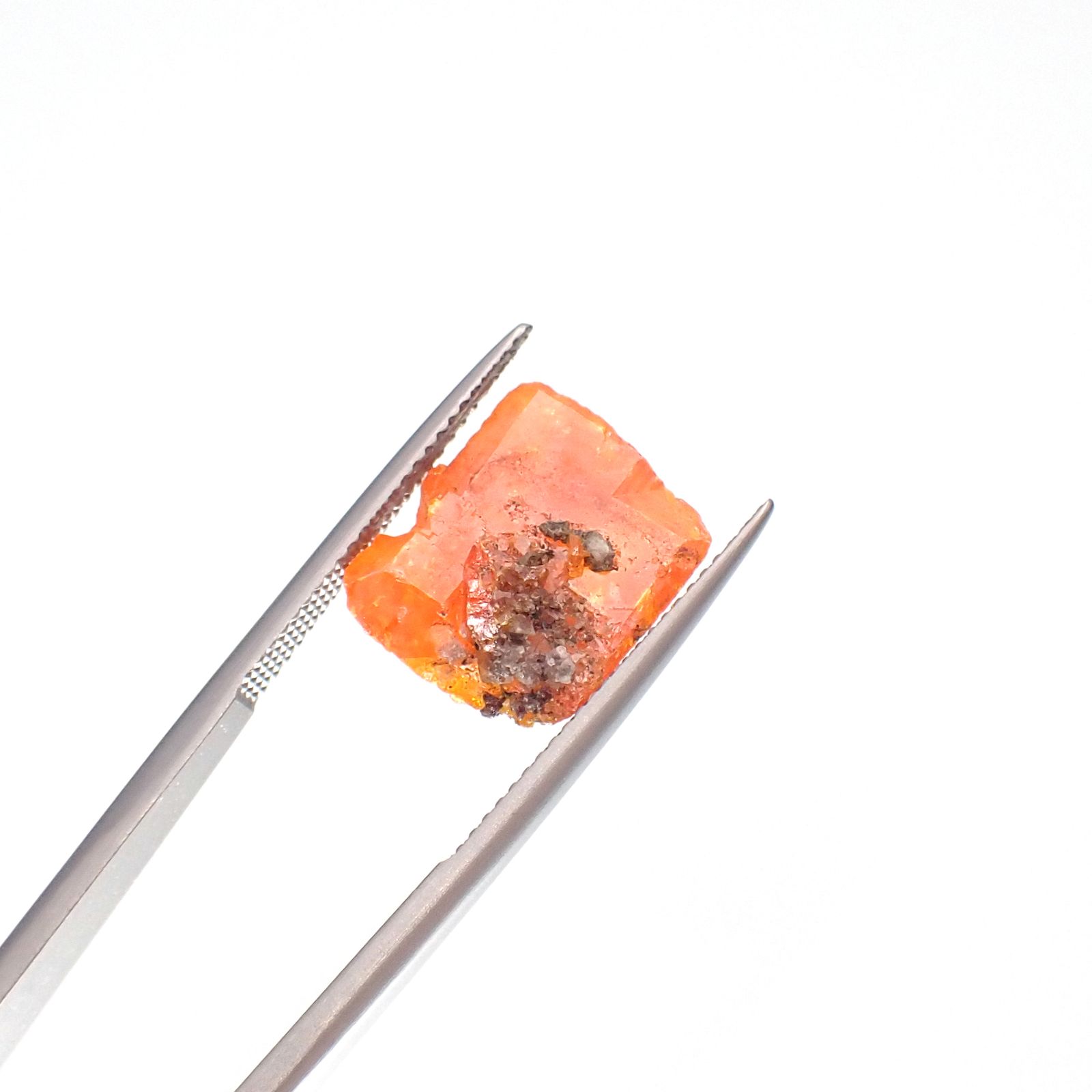 ウルフェナイト 原石 アメリカ・アリゾナ州・レッドクラウド鉱山産 10.85ct[230421827]14.2x12.6mm前後