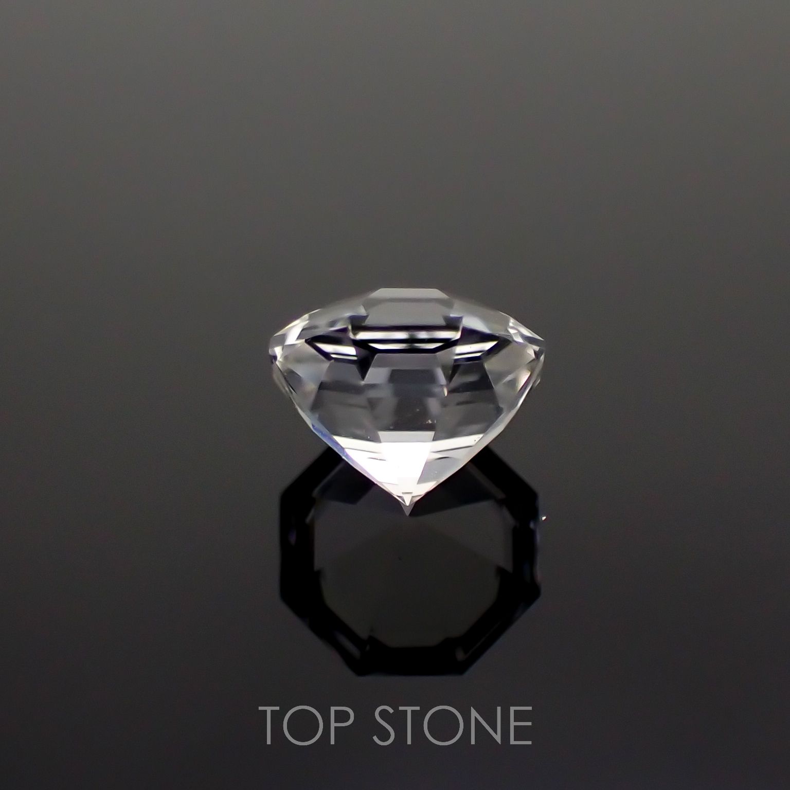◇オクタゴンカット◇レムリアンシードクリスタル(保証シール付き) ブラジル産 0.90ct[221018283]6x6mm前後