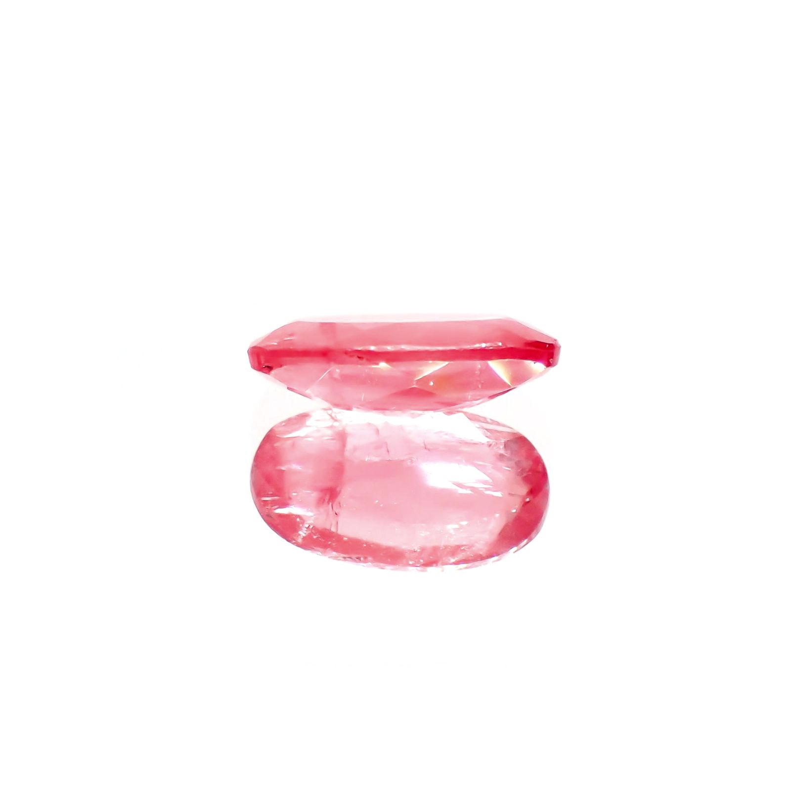 ロードナイト(宝石名ロードナイト)ブラジル産 識別済 1.19ct / 9.2x5.4mm前後 [220114022]