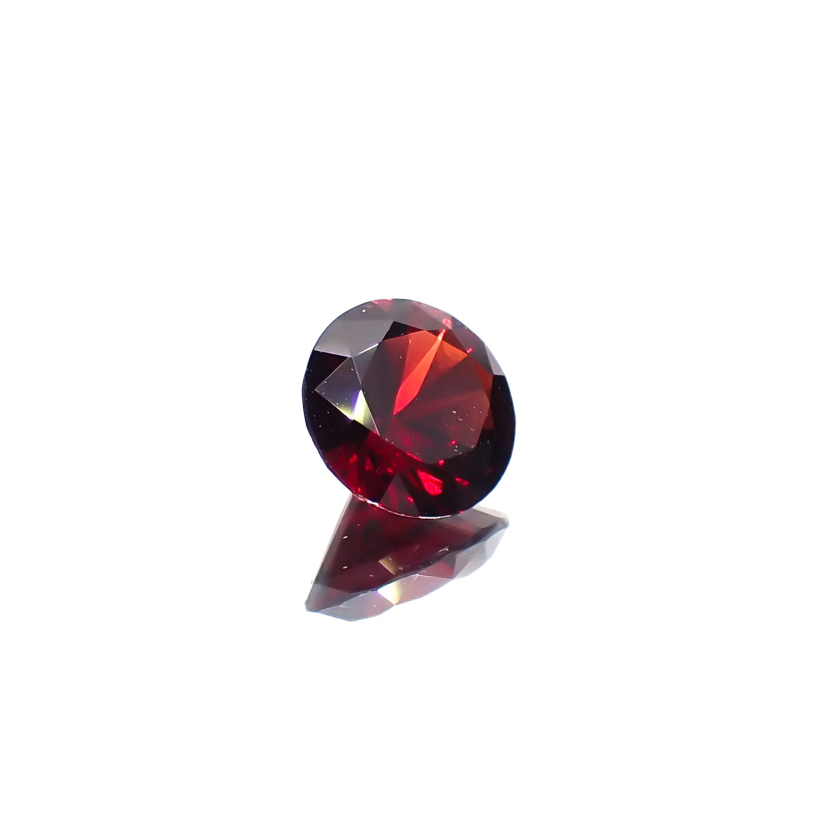 アントヒルガーネット(クロムパイロープガーネット) アメリカ・アリゾナ州産 1.09ct[240527836]6.5x6.4mm前後