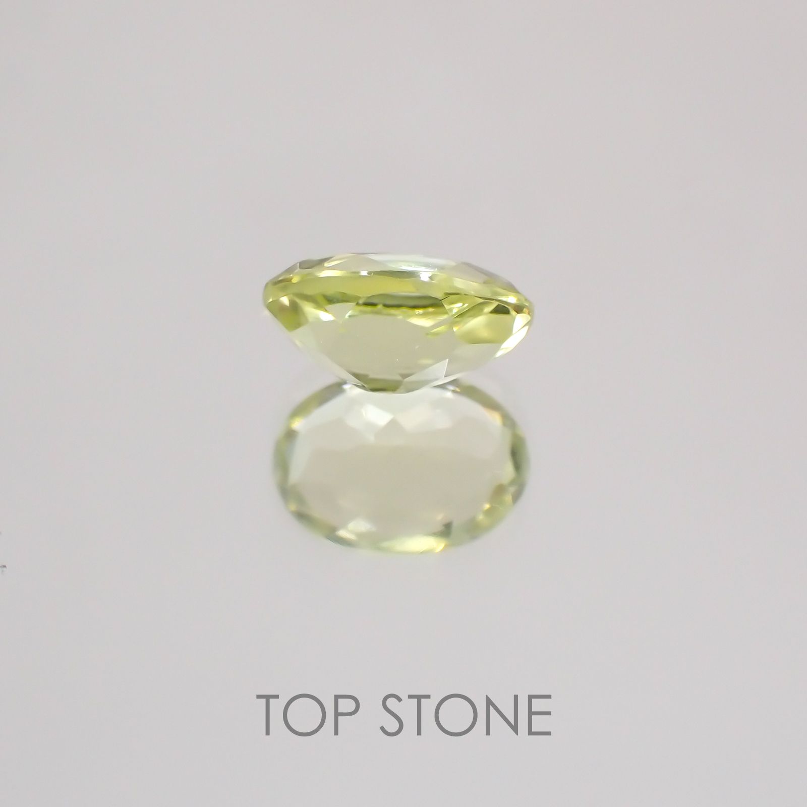 シリマナイト インド産 ルース 0.89ct[20128764]6.9×4.9mm前後