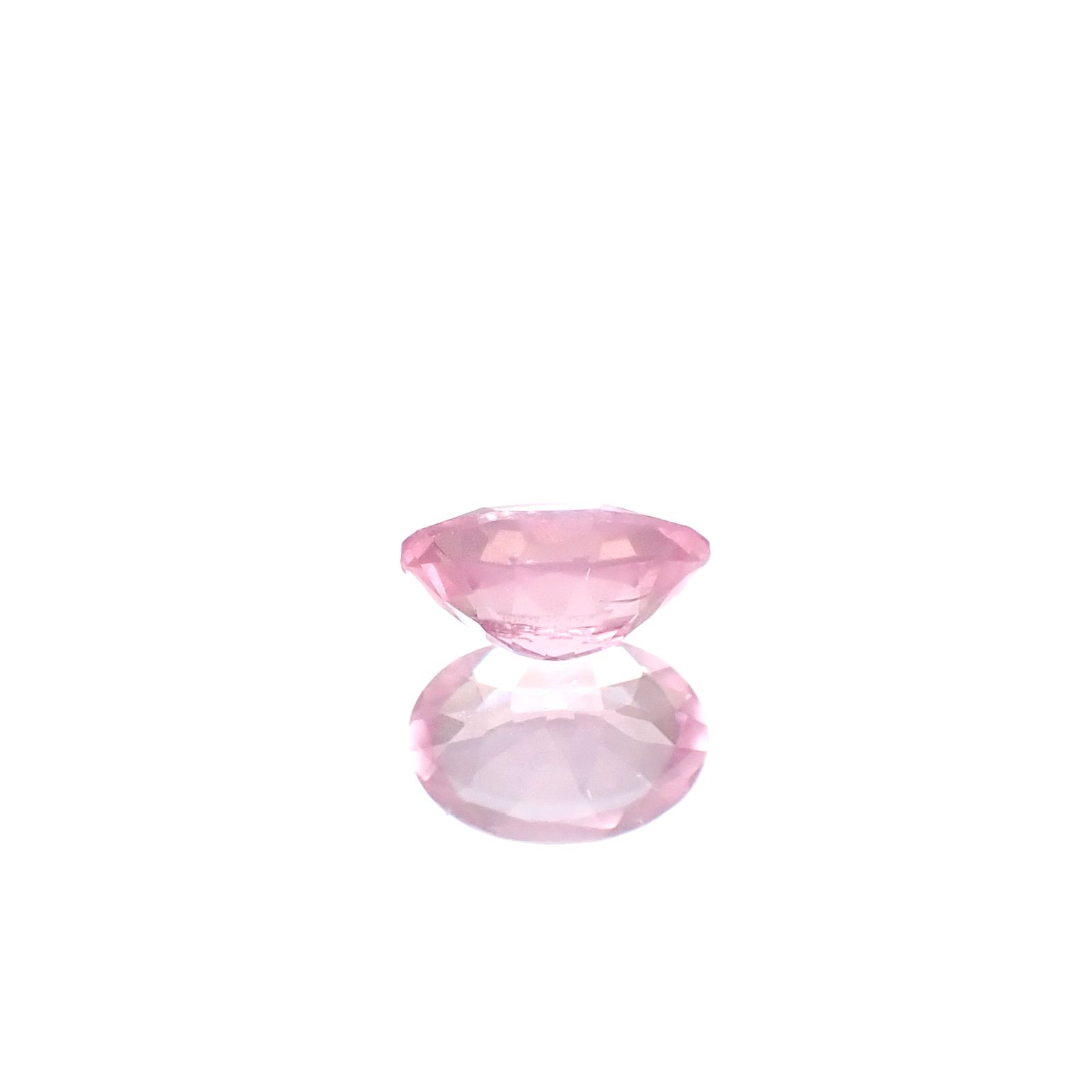 シルキーピンクスピネル タンザニア産 0.49ct [250530338]6x4.2mm前後