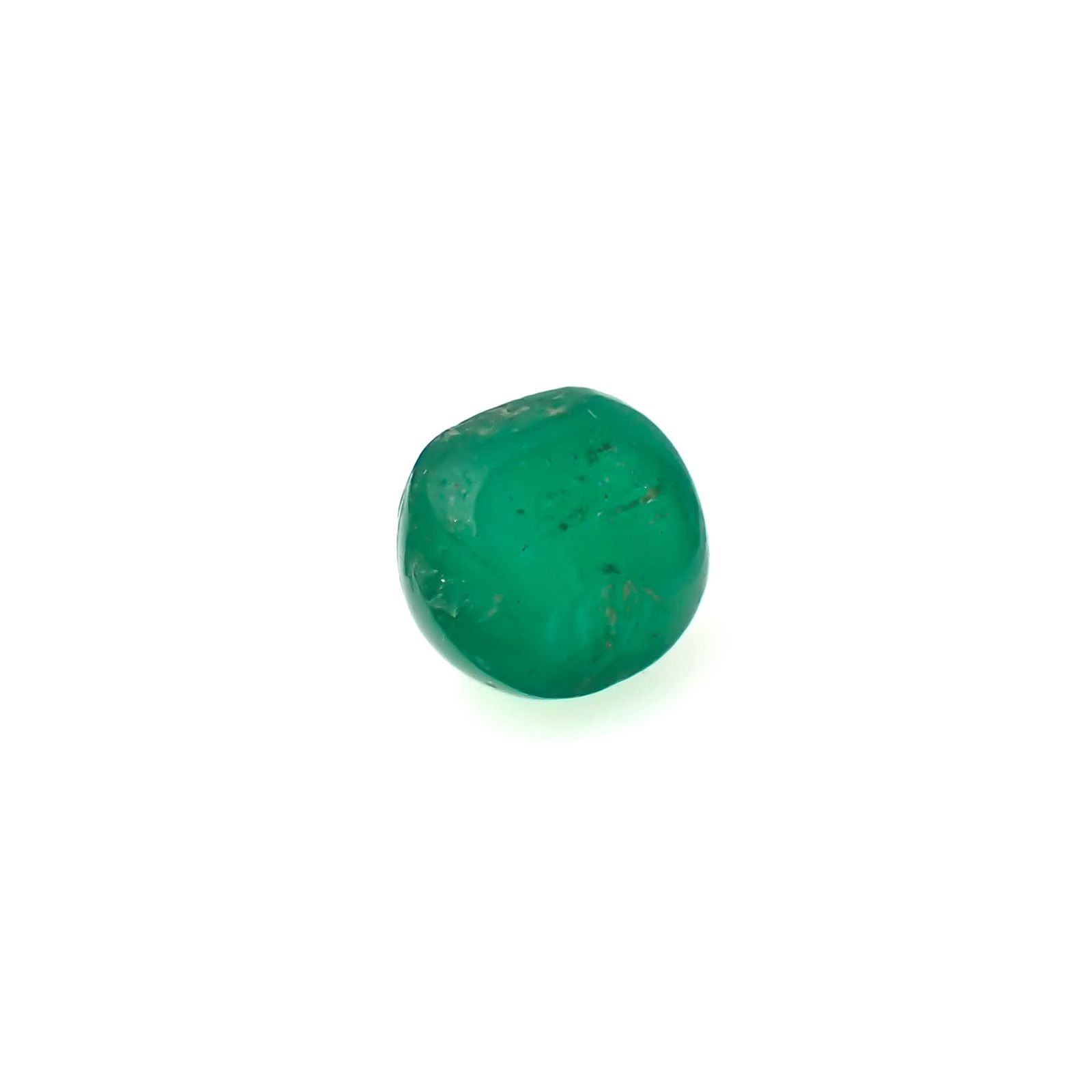 エメラルドキャッツアイ コロンビア産 0.82ct[240427223]5.4x4.9mm前後