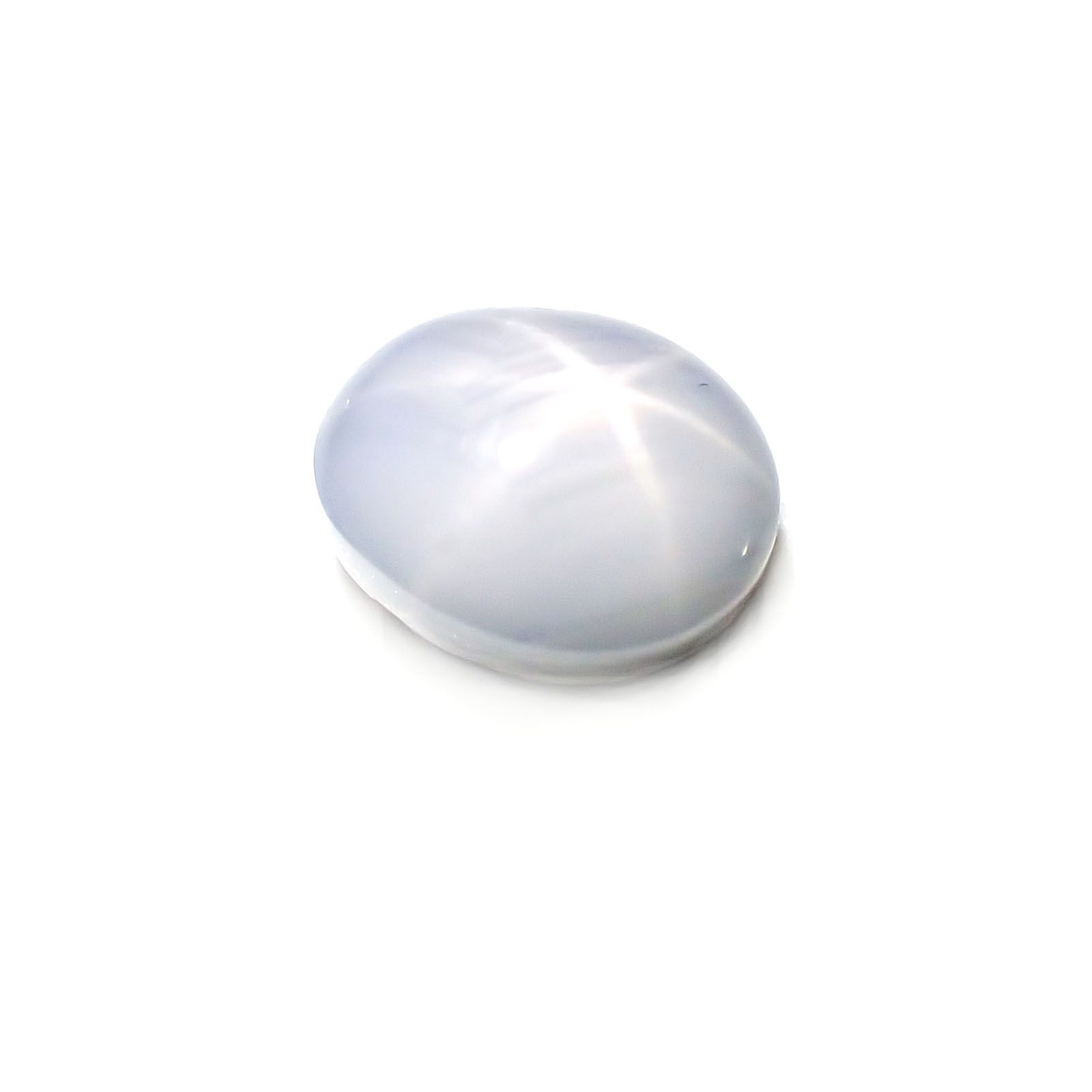 ブルースターサファイア(宝石名スター・サファイア)ビルマ産 1.93ct 識別済[231124079]7.3x6.4mm前後