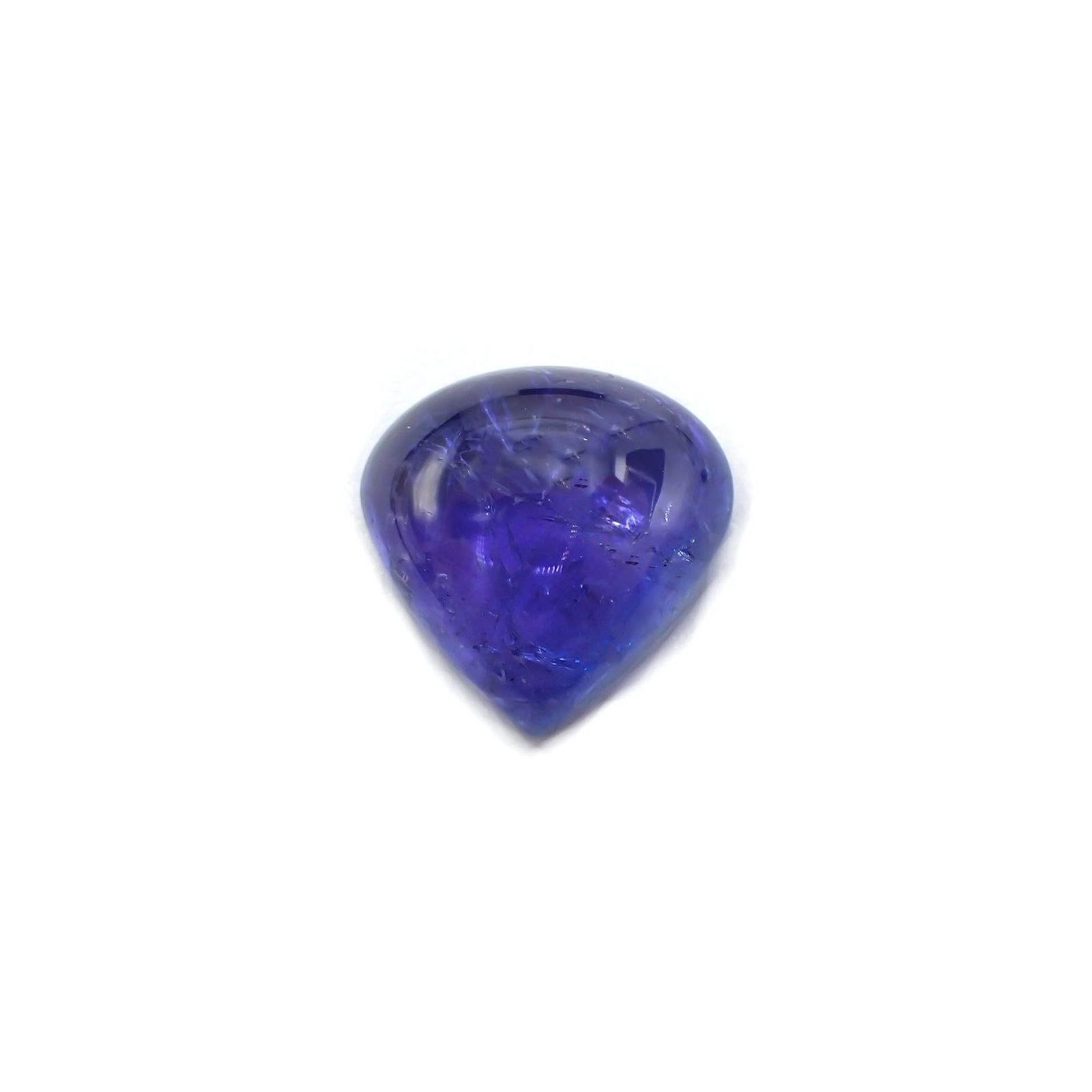 タンザナイト(宝石名タンザナイト)タンザニア産 識別済 9.18ct / 12.7x12.8mm前後 [231124269]