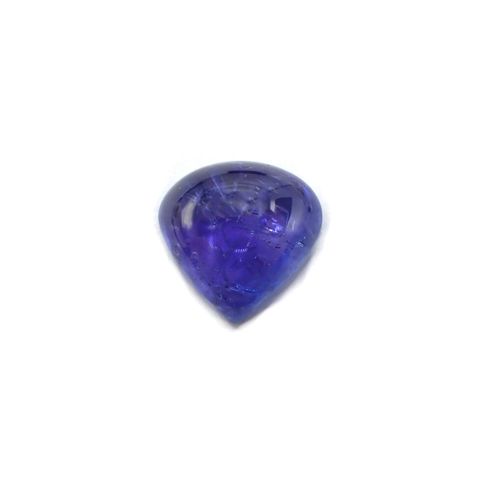 タンザナイト(宝石名タンザナイト)タンザニア産 識別済 9.18ct / 12.7x12.8mm前後 [231124269]