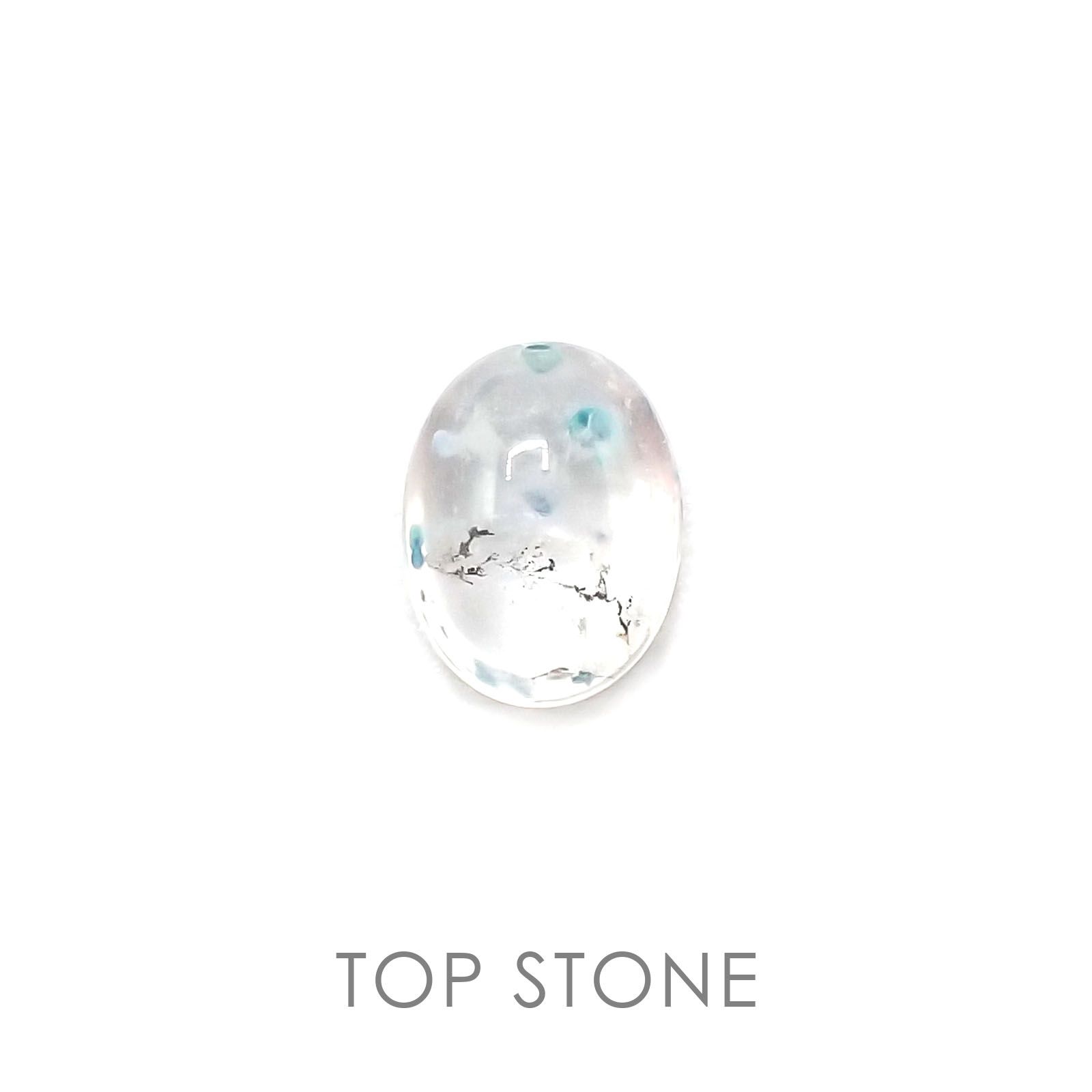 パライバクォーツ ブラジル産 ルース 0.7ct[20106757]6.5×4.9mm前後