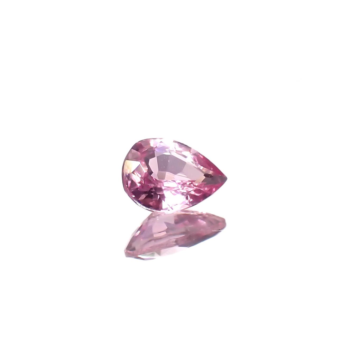 ネオンピンクサファイア スリランカ産 0.16ct[240226300]3.9x2.9mm前後