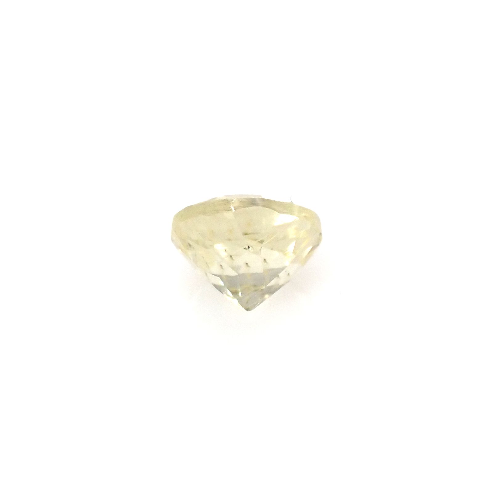 イエローダンビュライト タンザニア産 0.26ct[240125456]3.9x3.9mm前後