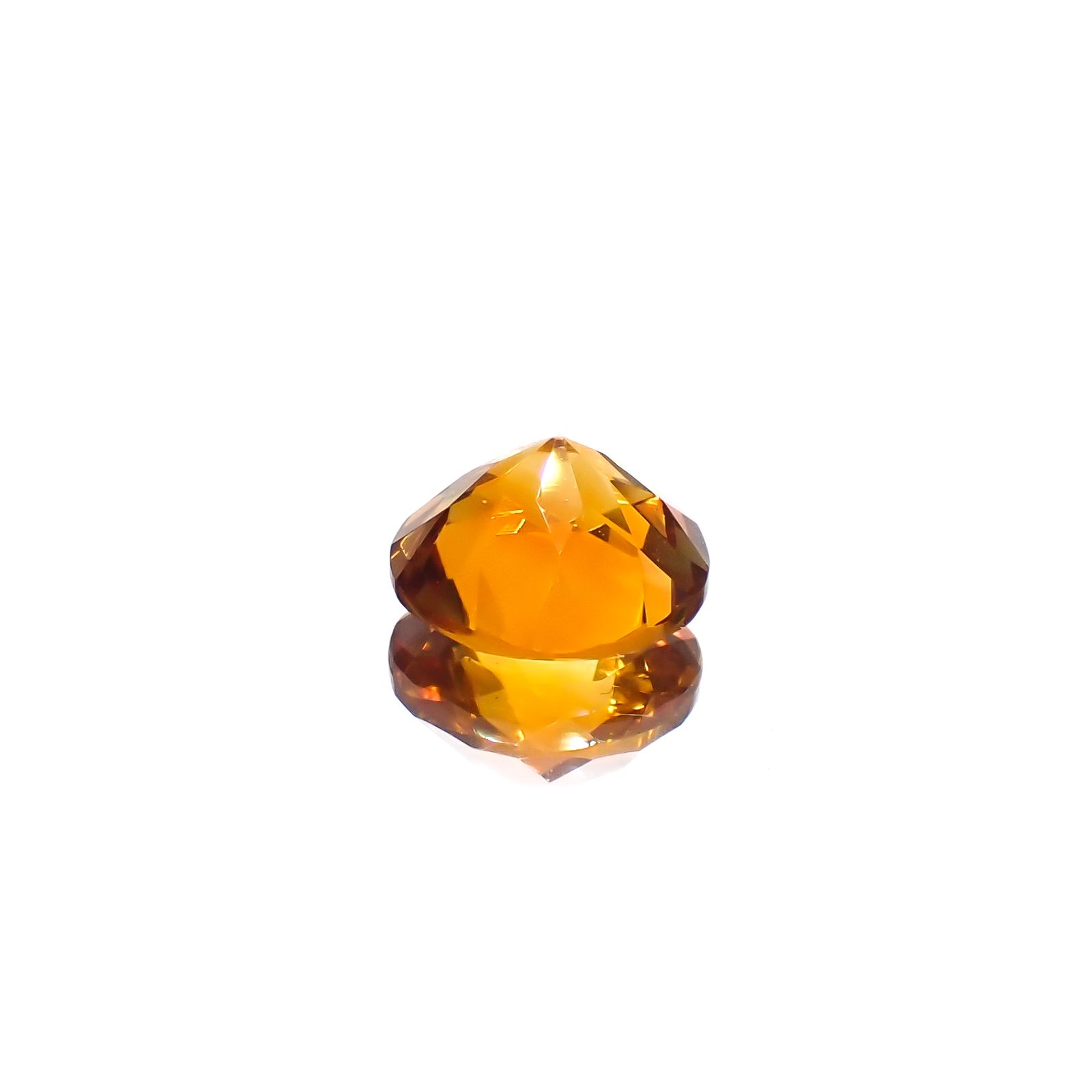 マデイラシトリン ブラジル・ミナスジェライス州産 1.60ct[240427125]7.9x7.9mm前後