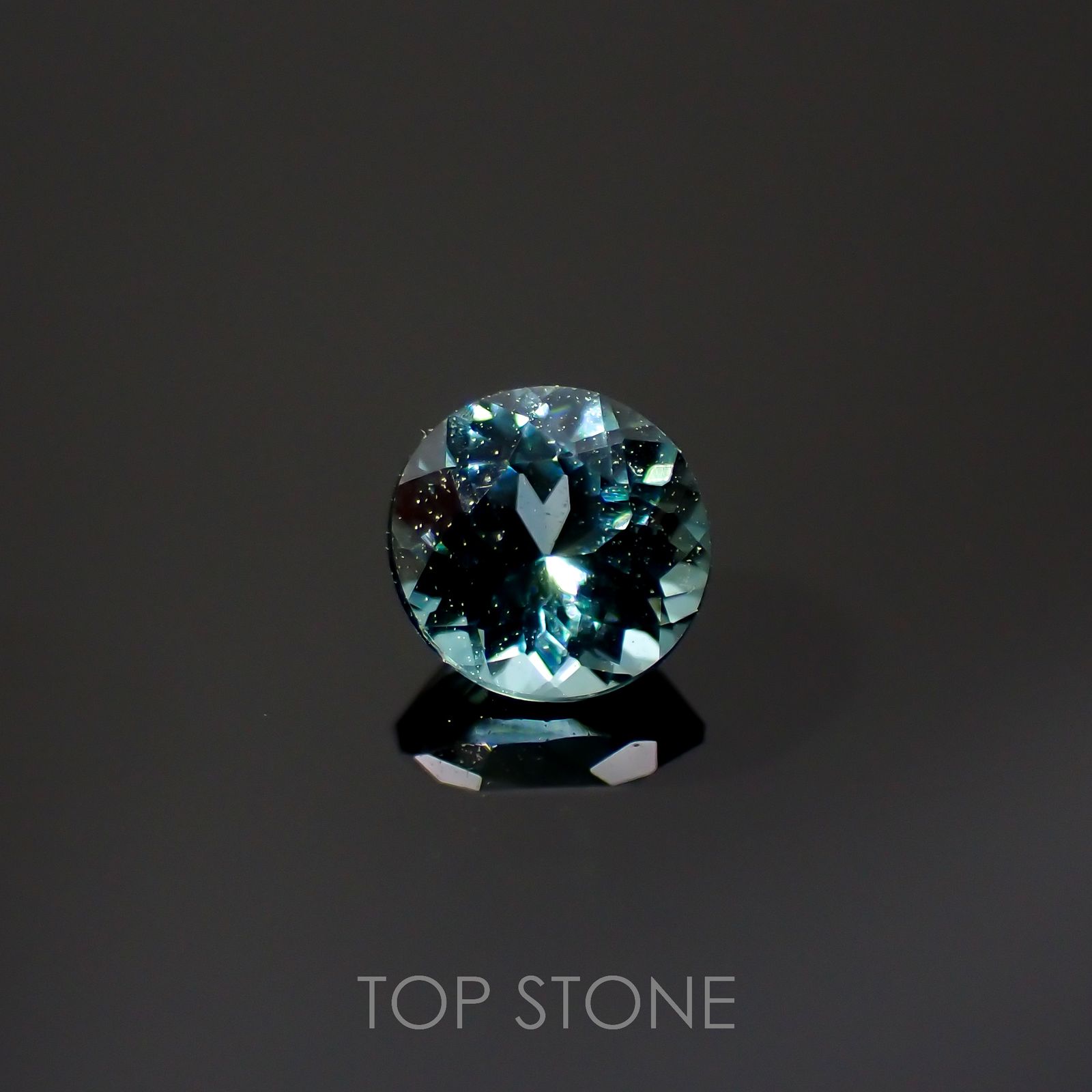 ラグーントルマリン(宝石名トルマリン)アフガニスタン産 0.26ct 識別済[220515842]3.9x3.8mm前後