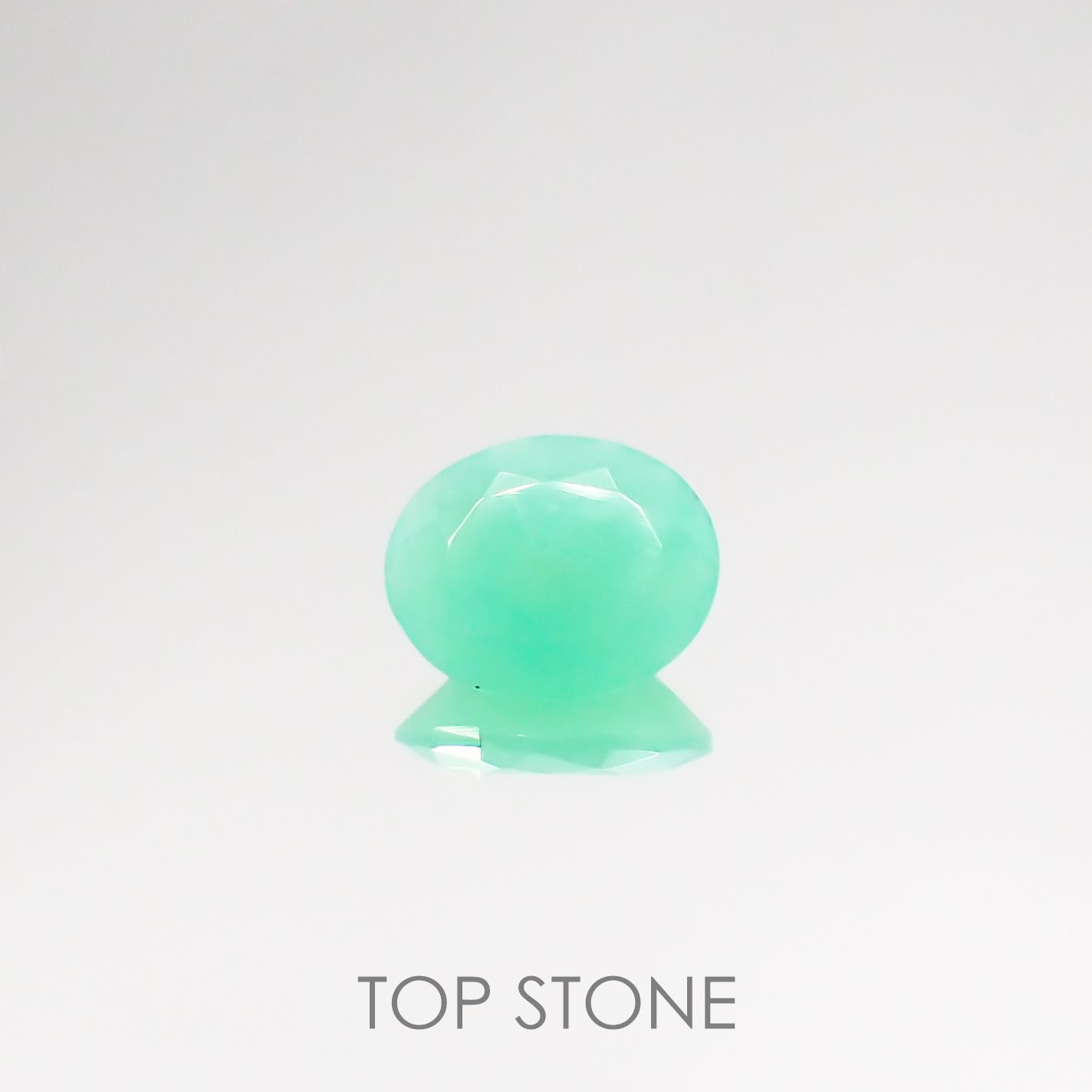 グリーンオパール(宝石名コモンオパール) 南アフリカ産 1.63ct 識別済[210611385]10×8mm前後