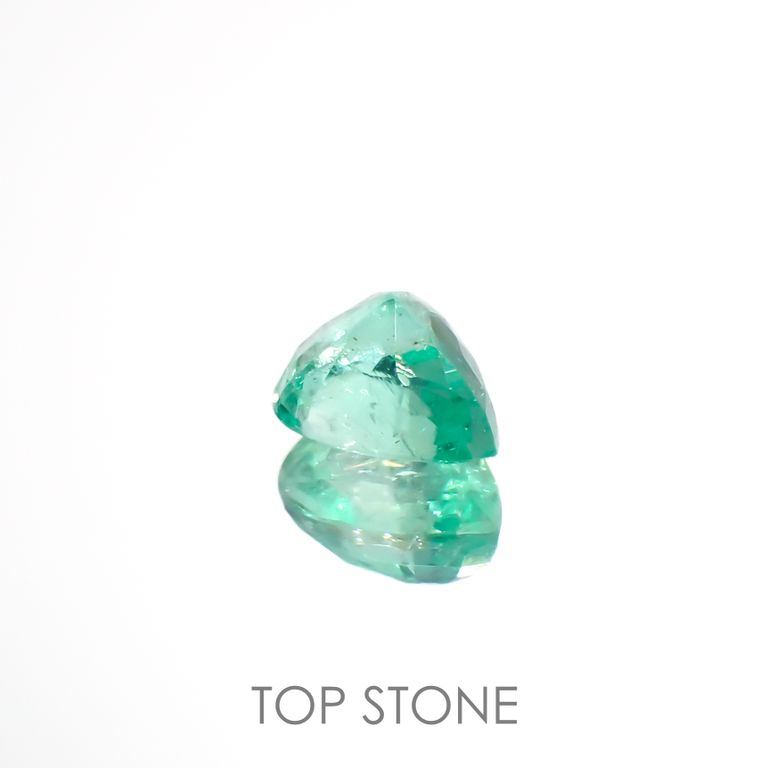 パステルカラーエメラルド コロンビア産 0.30ct[220817230]5.1x4mm前後 
