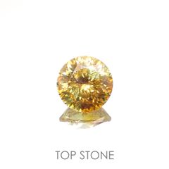 イエロースファレライト(宝石名イエロー・スファレライト)スペイン・カンタブリア州サンタンデール産 8.863ct ソ付(彩珠)[221018955]11.9x11.9mm前後