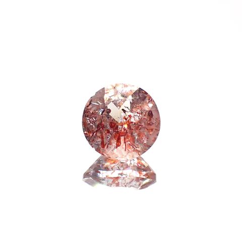 ファイヤークォーツ ナイジェリア産 1.06ct[230421750]6.8x6.7mm前後