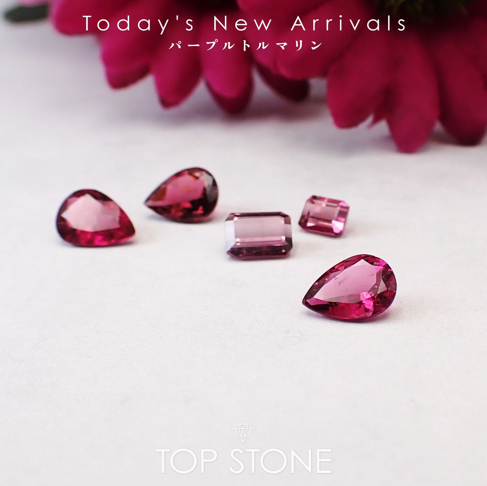 25 1月4日（土） 新着 | 誕生石・ガーネット9種 | TOP STONE(トップ