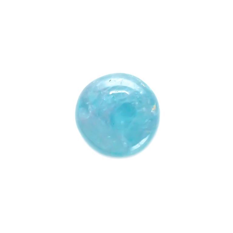 パライバトルマリン(宝石名トルマリン/別名パライバ・トルマリン) ブラジル・パライバ州バターリャ鉱山産 0.45ct 識別済[20062538]4.7×4.7mm前後