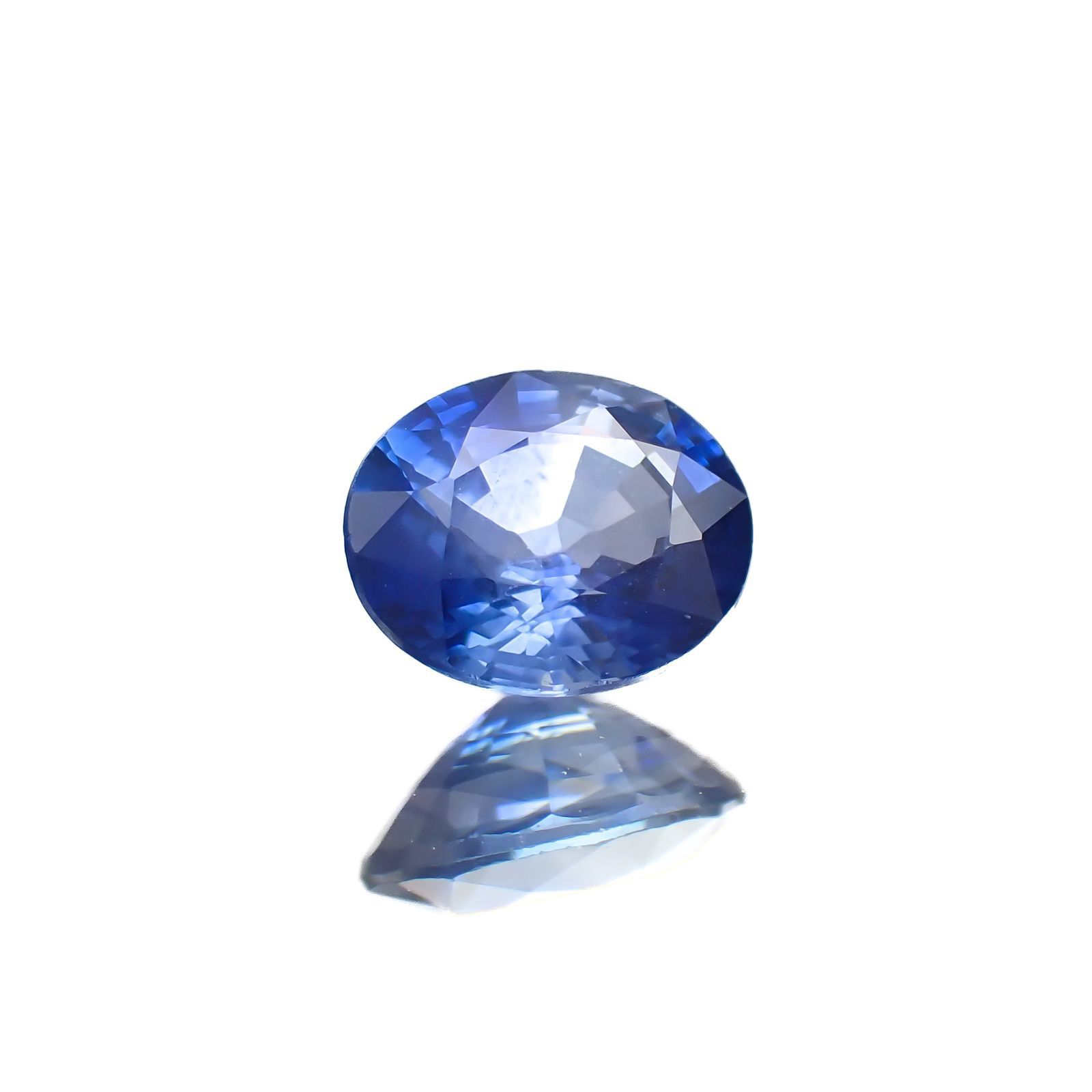 サファイア(宝石名サファイア)スリランカ/マダガスカル産 0.75ct 識別済[220917644]6x4.9mm前後