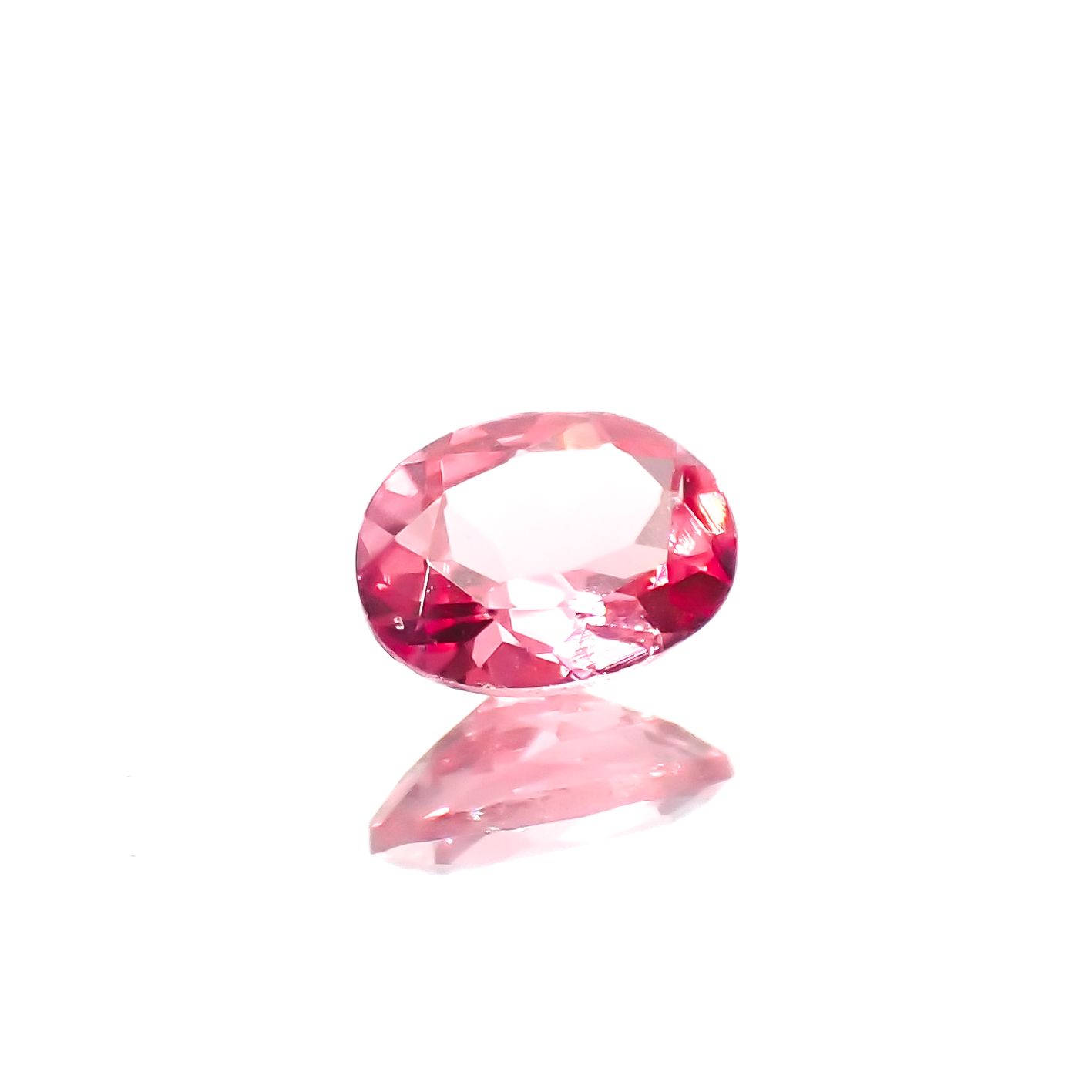 ピンクスピネル パパラチャカラー タンザニア産 0.16ct[230421853]4x3mm前後